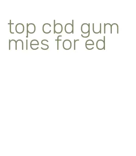top cbd gummies for ed