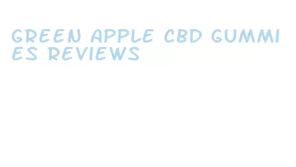 green apple cbd gummies reviews