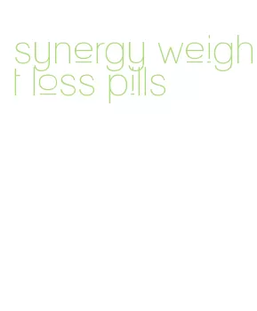 synergy weight loss pills