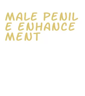 male penile enhancement