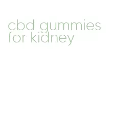 cbd gummies for kidney