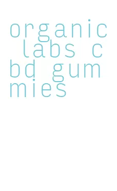 organic labs cbd gummies