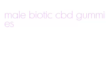 male biotic cbd gummies