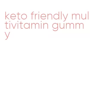 keto friendly multivitamin gummy