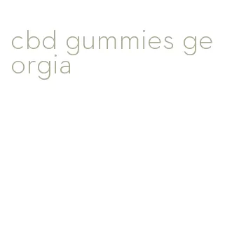 cbd gummies georgia