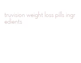 truvision weight loss pills ingredients