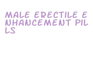 male erectile enhancement pills