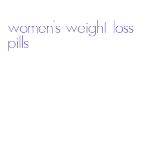 women's weight loss pills