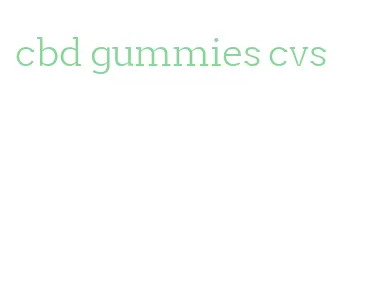 cbd gummies cvs