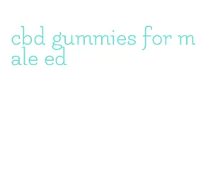 cbd gummies for male ed