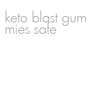 keto blast gummies safe