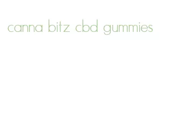 canna bitz cbd gummies