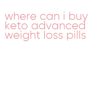 where can i buy keto advanced weight loss pills