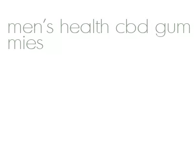 men's health cbd gummies