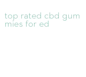 top rated cbd gummies for ed