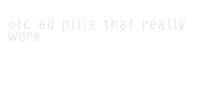 otc ed pills that really work