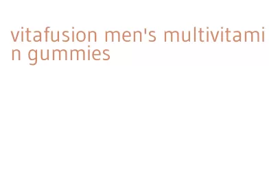 vitafusion men's multivitamin gummies
