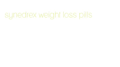 synedrex weight loss pills
