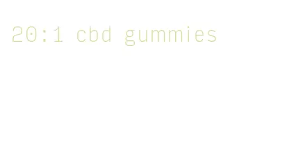 20:1 cbd gummies