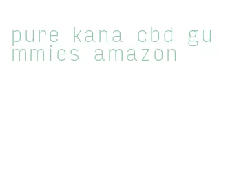 pure kana cbd gummies amazon