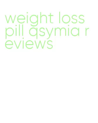 weight loss pill qsymia reviews