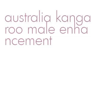 australia kangaroo male enhancement