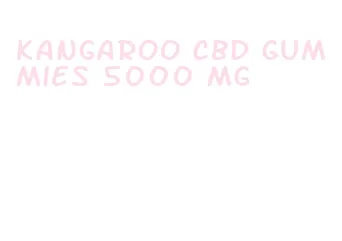 kangaroo cbd gummies 5000 mg