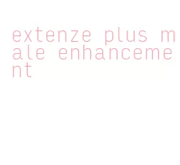 extenze plus male enhancement