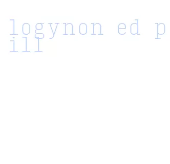 logynon ed pill