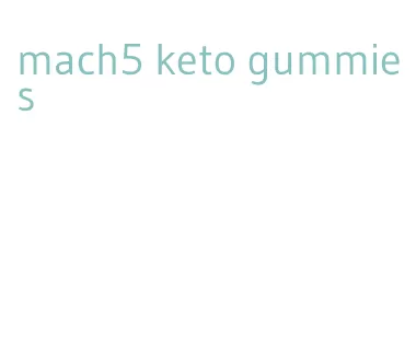 mach5 keto gummies