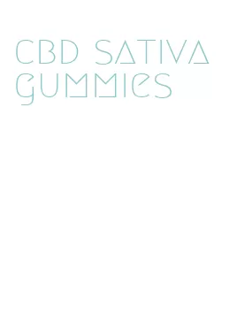 cbd sativa gummies