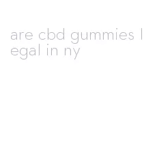 are cbd gummies legal in ny