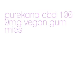 purekana cbd 1000mg vegan gummies