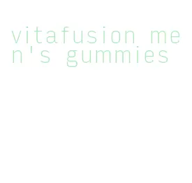 vitafusion men's gummies