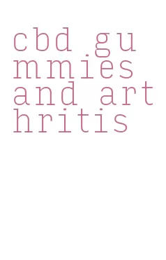 cbd gummies and arthritis
