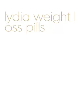 lydia weight loss pills