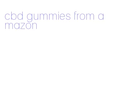 cbd gummies from amazon