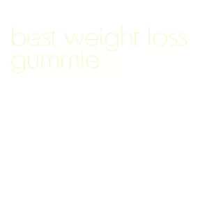 best weight loss gummie