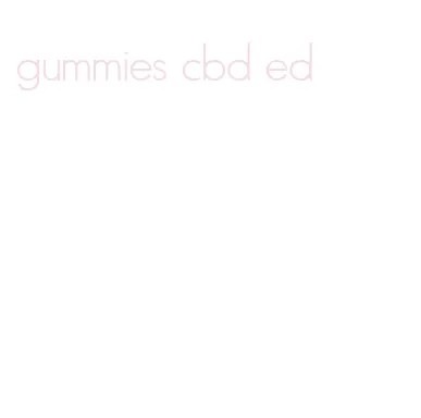 gummies cbd ed