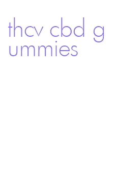 thcv cbd gummies