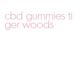 cbd gummies tiger woods