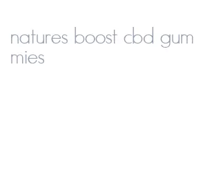 natures boost cbd gummies