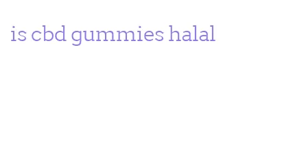 is cbd gummies halal