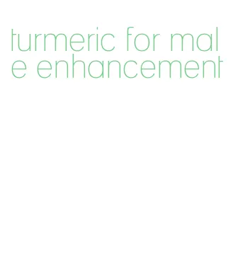 turmeric for male enhancement