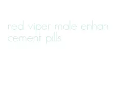 red viper male enhancement pills