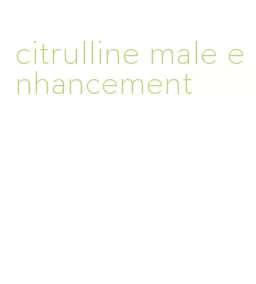 citrulline male enhancement