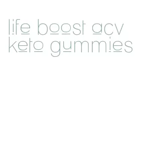 life boost acv keto gummies