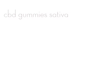 cbd gummies sativa