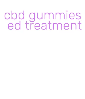 cbd gummies ed treatment
