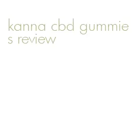 kanna cbd gummies review